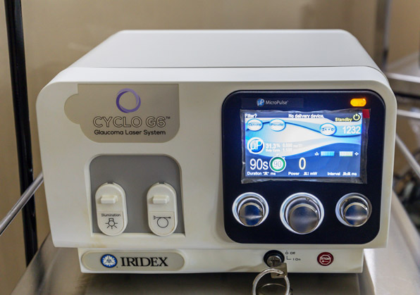 Micro pulse glaucoma laser system